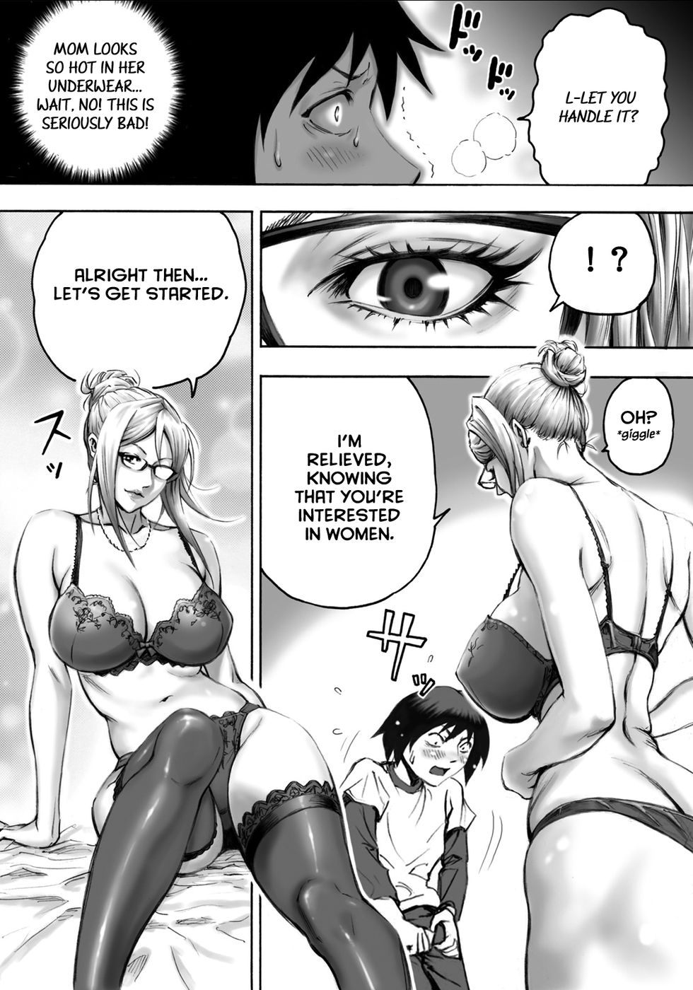 Hentai Manga Comic-S-type Mom's Strict Baby-making Sex Education-Read-10